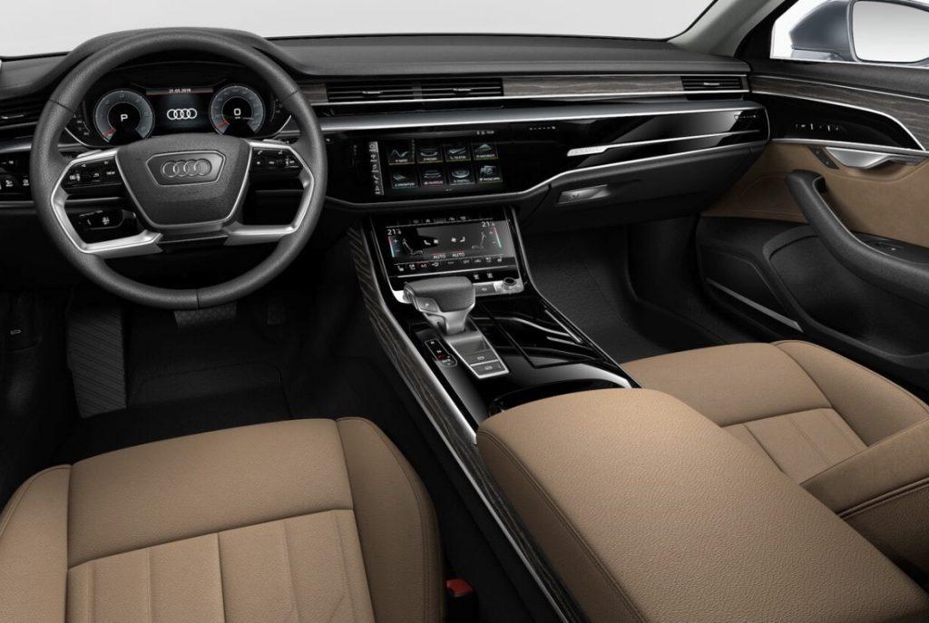 Interni della Audi A8