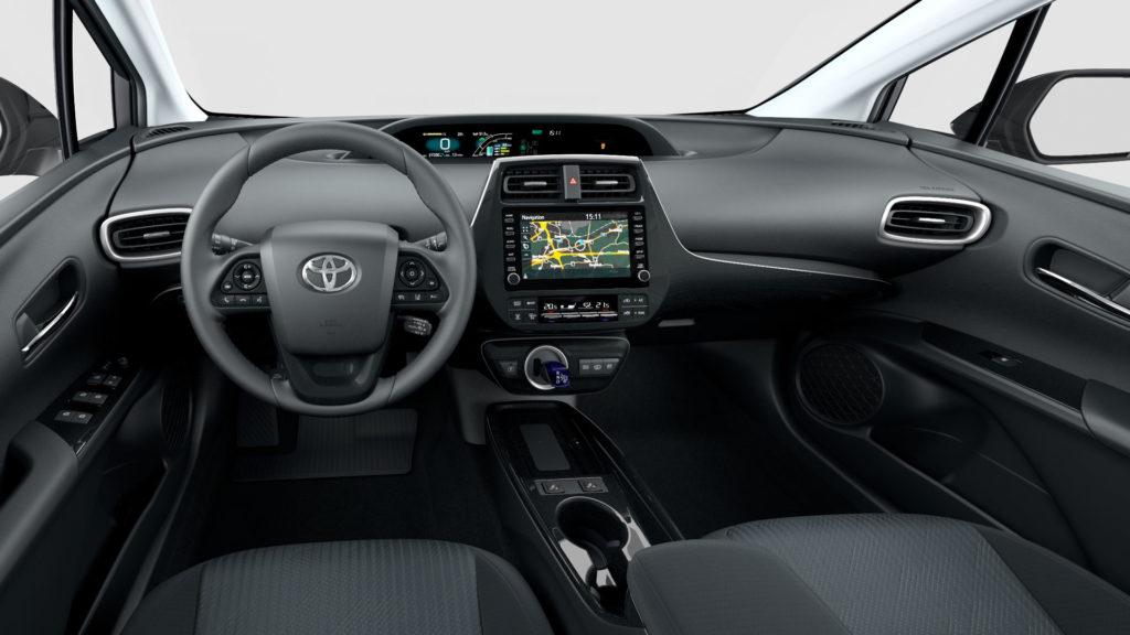 Interni della Toyota Prius Plug in