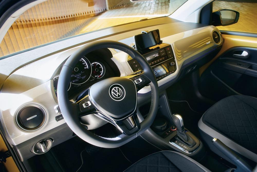 Interni della Volkswagen e-up